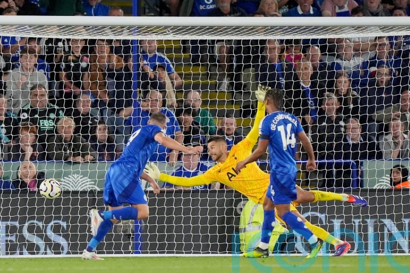 Jamie Vardy earns Leicester a point against Tottenham on Premier League return