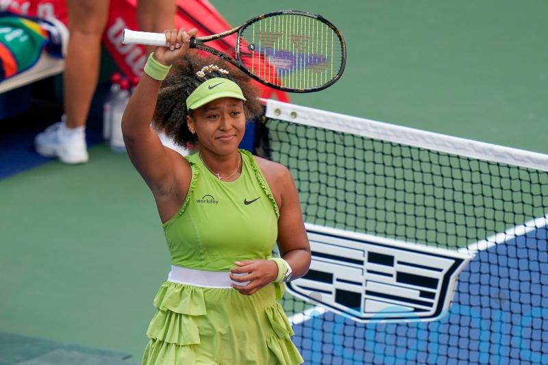 Naomi Osaka tearful after making a winning return to Flushing Meadow