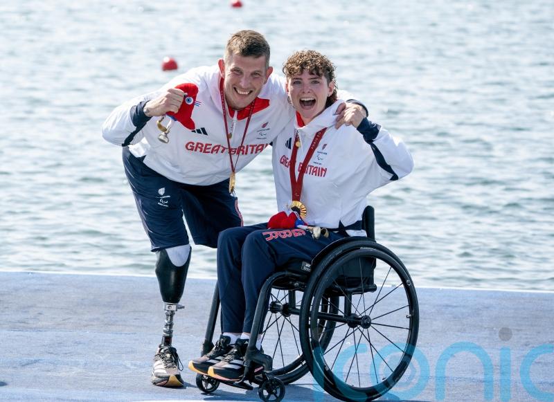 Lauren Rowles makes history as Great Britain secure three rowing gold medals