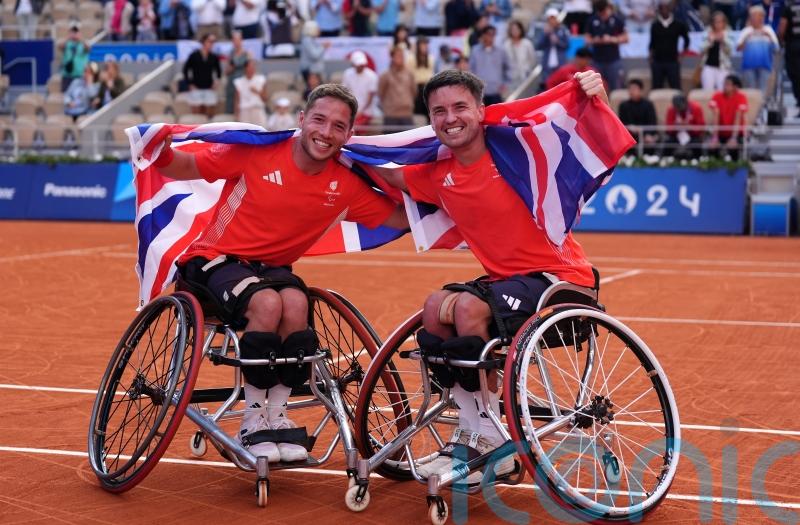 Alfie Hewett and Gordon Reid complete golden slam with Paralympic victory