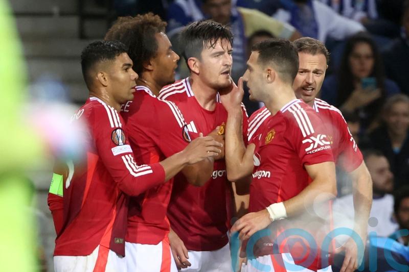 Harry Maguire salvages a Europa League point for 10-man Manchester United
