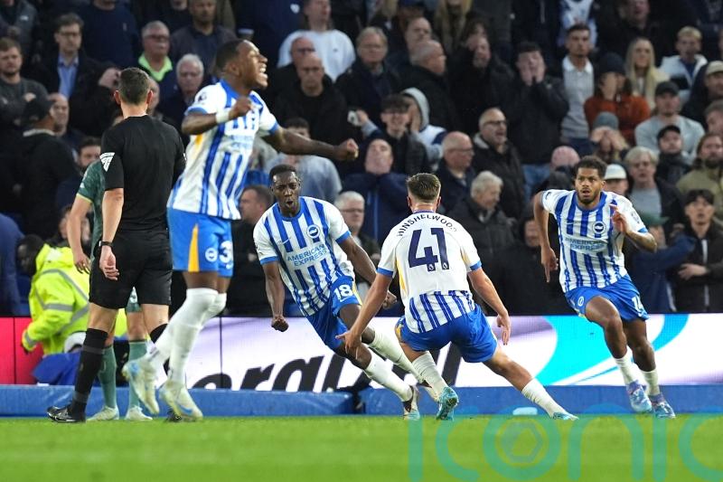 Brighton fight back from two goals down to beat Tottenham in Amex thriller