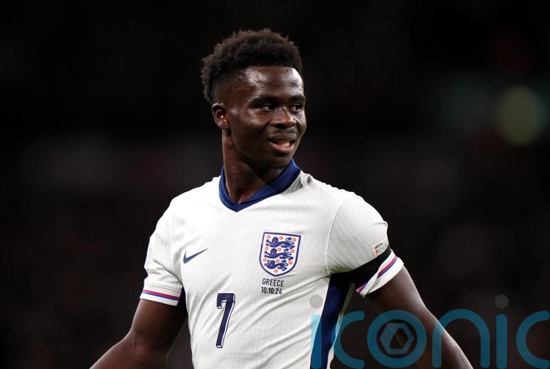 Bukayo Saka ruled out of England&rsquo;s match against Finland
