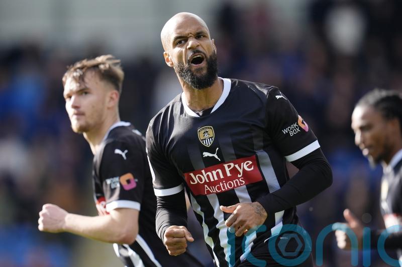 David McGoldrick snatches point for Notts County with late penalty at Barrow