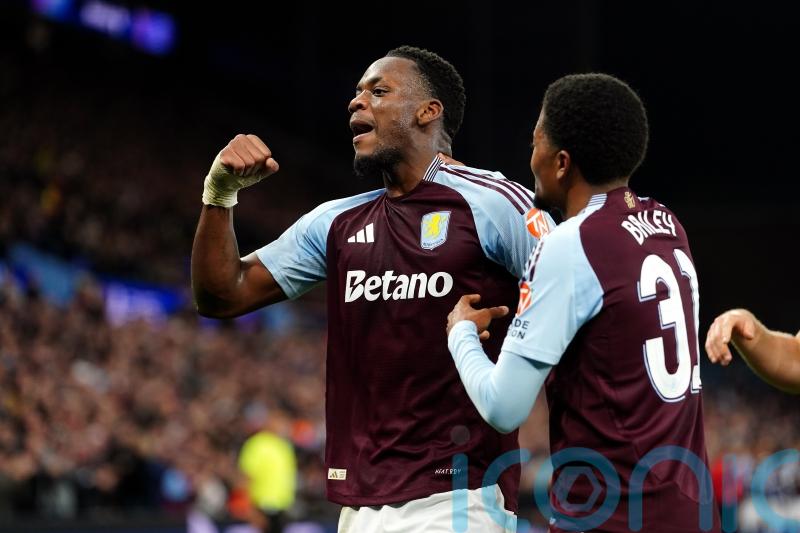 Jhon Duran turns angry after setting Villa on their way to another European win