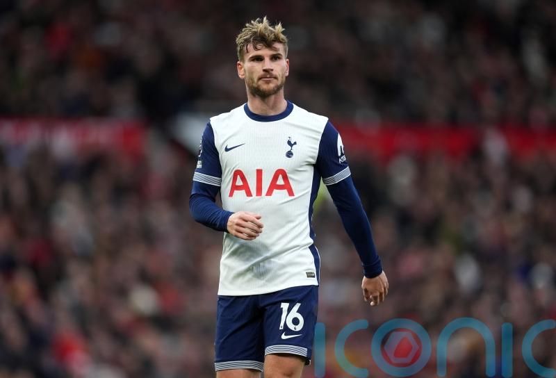 Tottenham boss Ange Postecoglou wants more from Timo Werner in the final third
