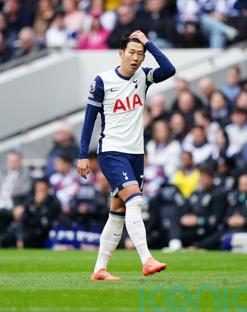 Son Heung-min to miss Tottenham&rsquo;s Carabao Cup clash with Manchester City