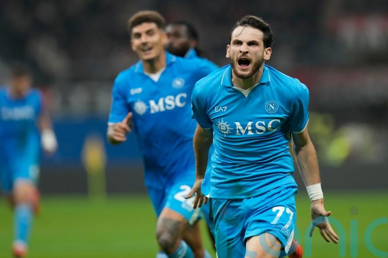 Romelu Lukaku and Khvicha Kvaratskhelia on target as Napoli stretch their lead