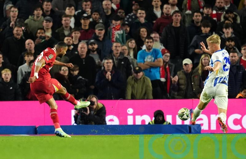 Cody Gakpo scores twice as Liverpool hold on to beat Brighton