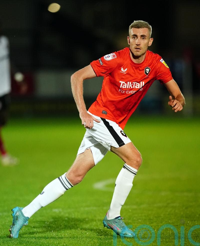 Matthew Lund brace sees Salford beat Shrewsbury in FA Cup