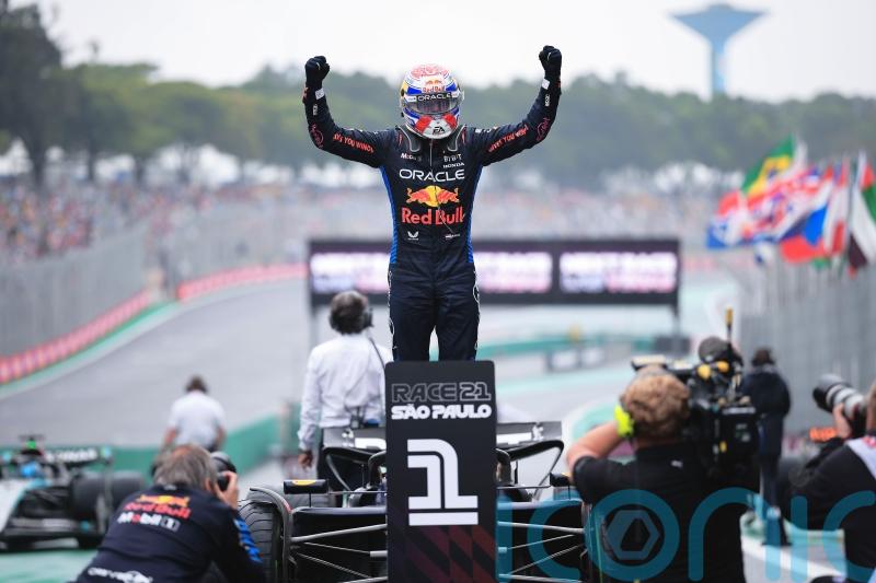 Max Verstappen taunts detractors after wet-weather masterclass in Brazil