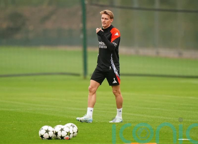 Martin Odegaard could make Arsenal return against Inter Milan