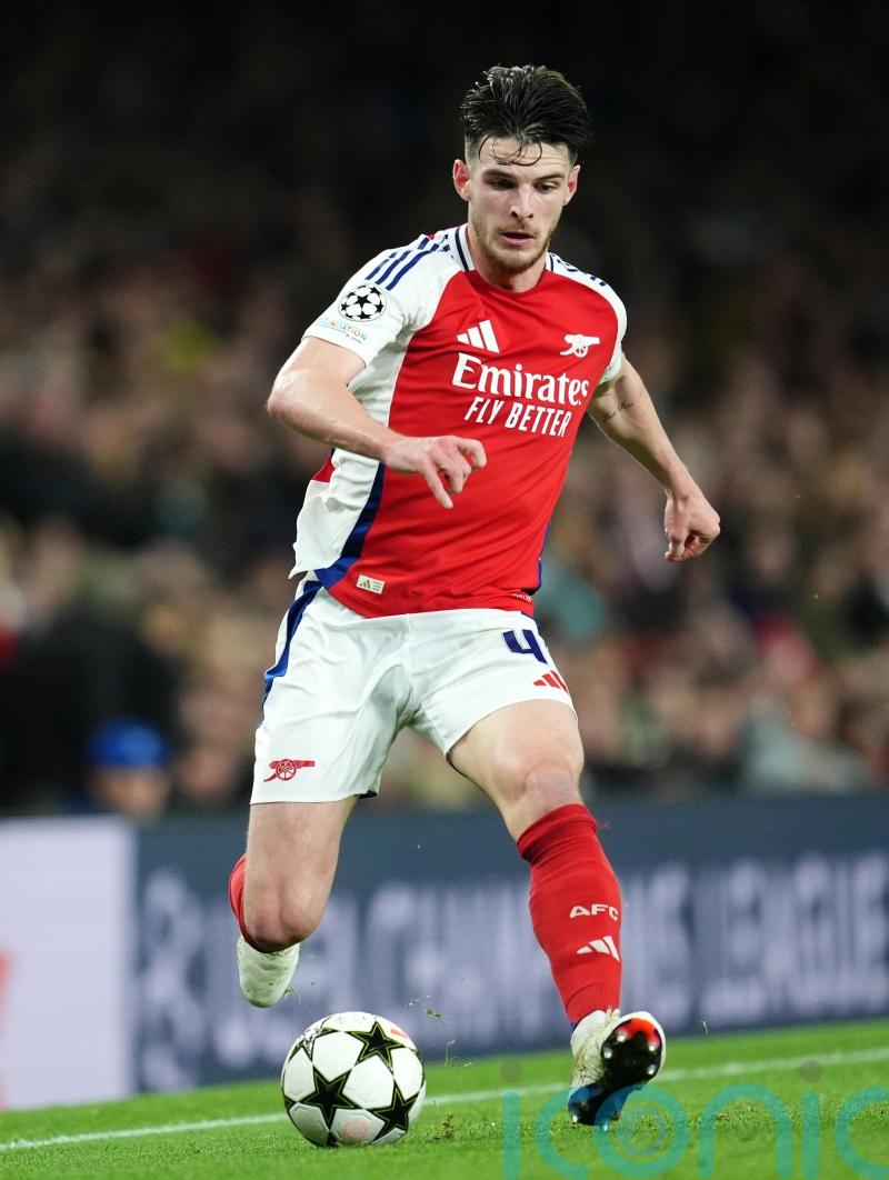 No clarity on whether Declan Rice will be fit to face Chelsea &ndash; Mikel Arteta