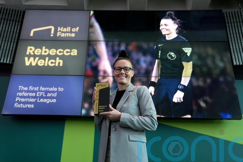 Trailblazer Rebecca Welch: Refereeing male players was nothing but positive