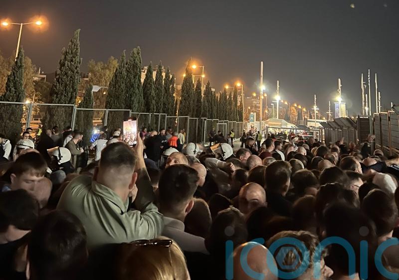 England fans asked to provide details following &lsquo;difficulties&rsquo; at Athens match