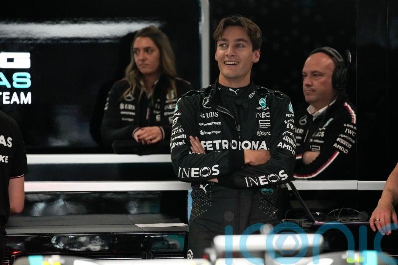 George Russell on pole in Las Vegas with Lewis Hamilton 10th