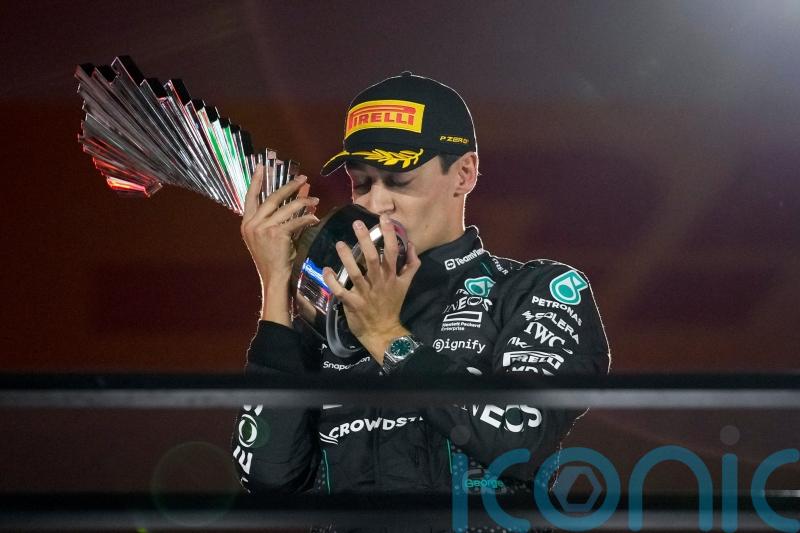 Las Vegas winner George Russell explains why he avoided Bellagio fountain plunge