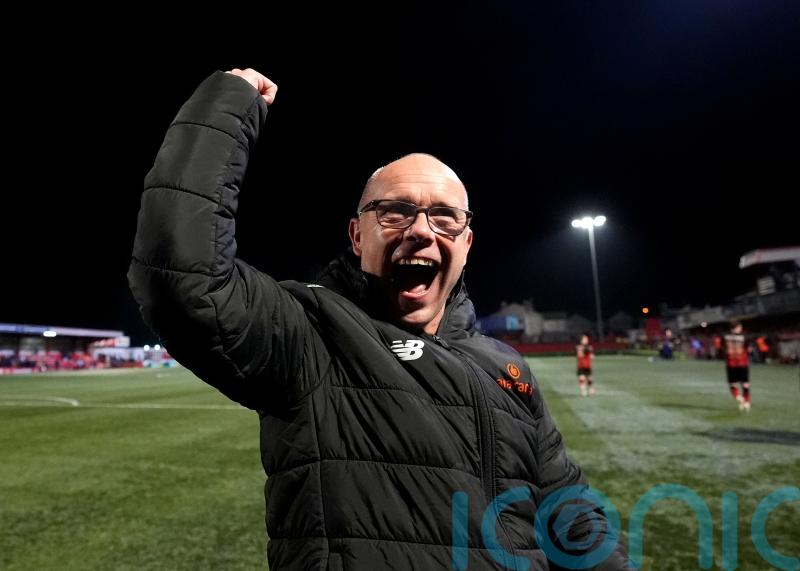 Andy Peaks delighted with non-league Tamworth&rsquo;s latest FA Cup scalp