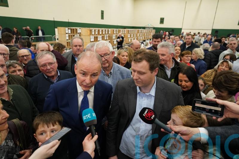 Martin hails &lsquo;good day&rsquo; for Fianna Fail but urges patience on coalition make-up