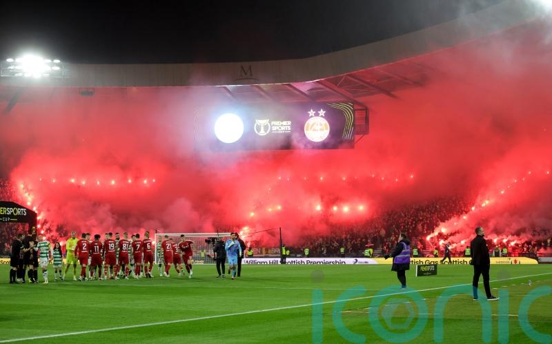 Celtic, Motherwell and Rangers charged over fan pyrotechnics at semi-finals