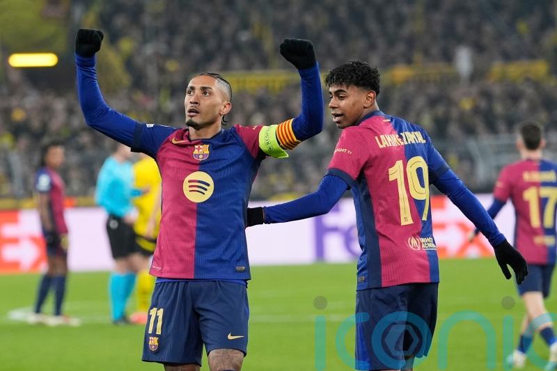 Barcelona second in Champions League after thrilling win at Borussia Dortmund