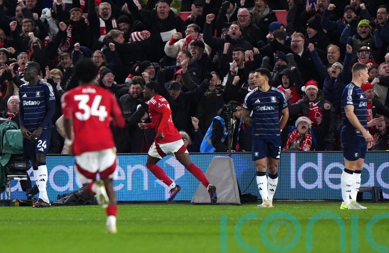 Nottingham Forest stun Aston Villa with late comeback win to climb into top four