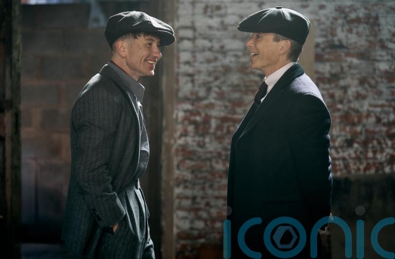Barry Keoghan and Cillian Murphy jubilant as they wrap Peaky Blinders movie