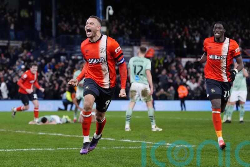 Carlton Morris hits winner as Luton rock Derby with last-gasp fightback