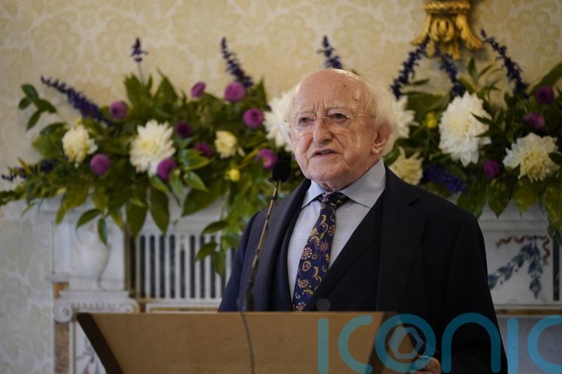 Irish president pays tribute to Kneecap member&rsquo;s late father