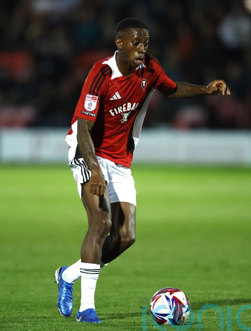 Tyrese Fornah on target before seeing red as Salford beat Barrow