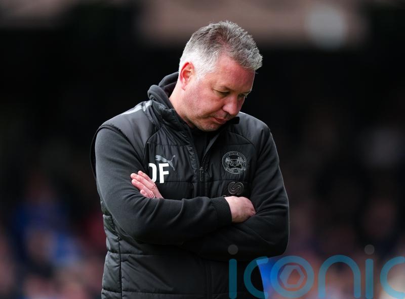 Darren Ferguson rues Peterborough&rsquo;s profligacy after Exeter&rsquo;s late equaliser