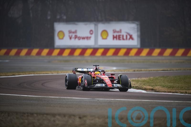 Lewis Hamilton completes first laps as a Ferrari driver at Fiorano
