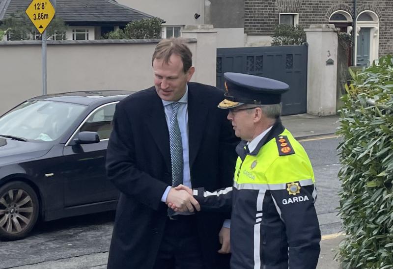 Justice minister asks people in &lsquo;sedentary&rsquo; jobs to consider 'exciting' careers as garda&iacute;