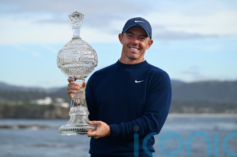 Rory McIlroy wins and Shane Lowry second at Pebble Beach on PGA Tour