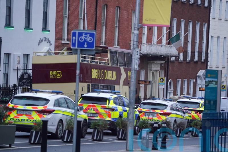 Girl injured at Parnell Square &lsquo;stands for first time&rsquo; since attack