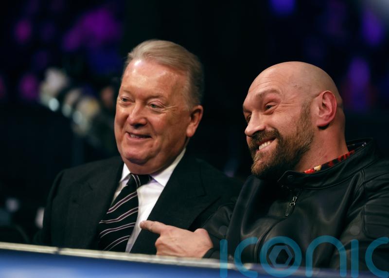 Frank Warren: &lsquo;Very happy&rsquo; Tyson Fury in a good place and should stay retired