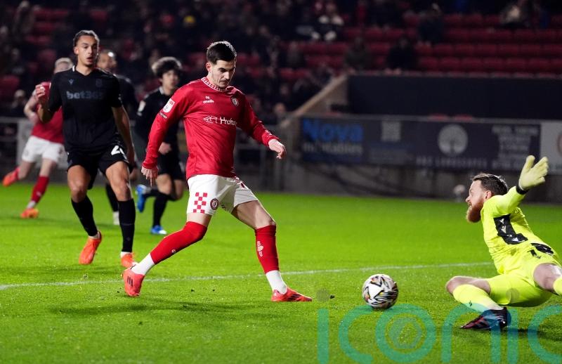 Anis Mehmeti&rsquo;s double gives play-off chasing Bristol City win over Stoke