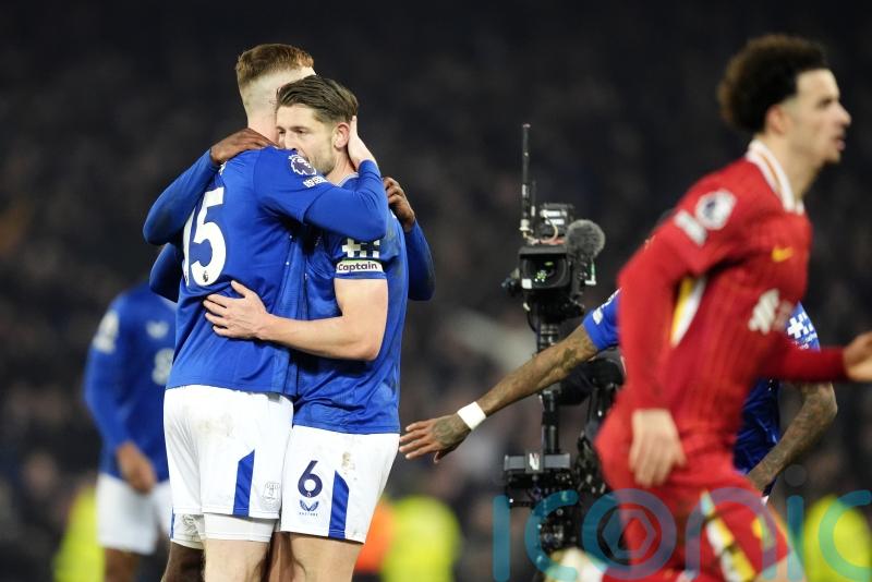James Tarkowski says late Merseyside derby goal made up for &lsquo;tough weekend&rsquo;