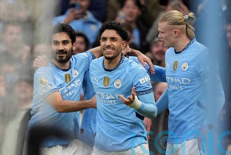 Omar Marmoush hits hat-trick as Manchester City ease to win over Newcastle