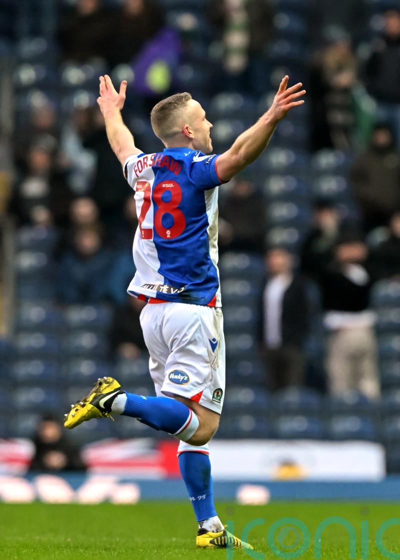 Adam Forshaw ends nine-year goal drought to help Blackburn beat Plymouth