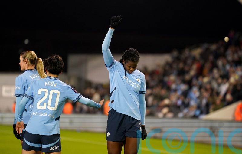 Khadija Shaw scores twice as Manchester City ease past Liverpool