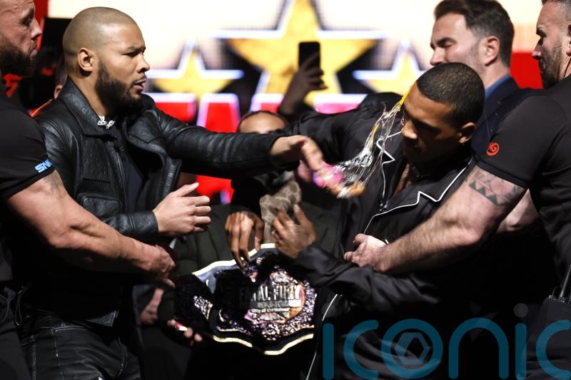 Conor Benn left with egg on his face after Chris Eubank Jr slap on stage