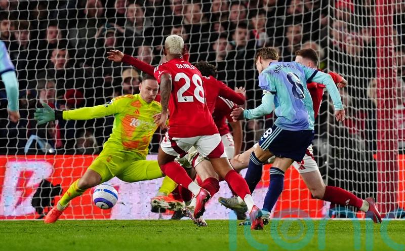 Arsenal&rsquo;s dwindling title hopes suffer further blow with goalless draw at Forest