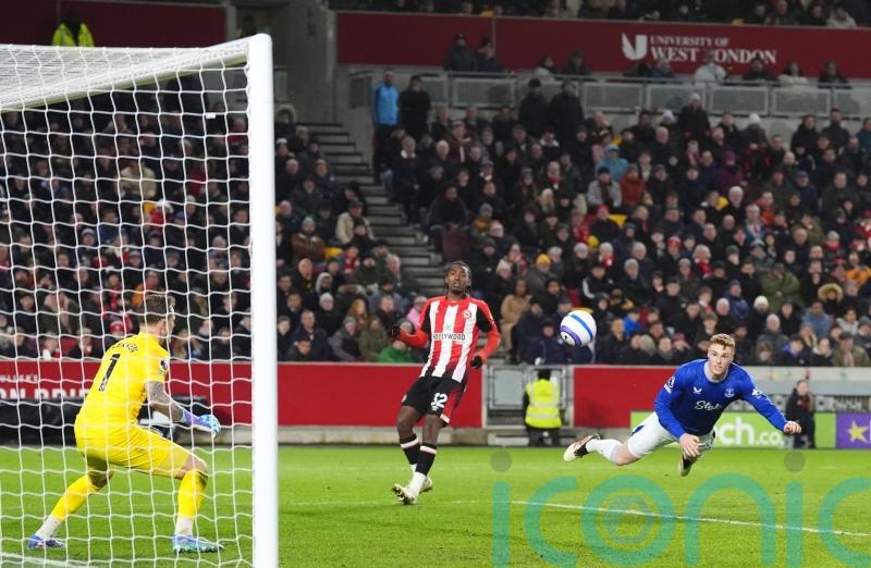 Jake O&rsquo;Brien equaliser at Brentford keeps Everton&rsquo;s unbeaten run going