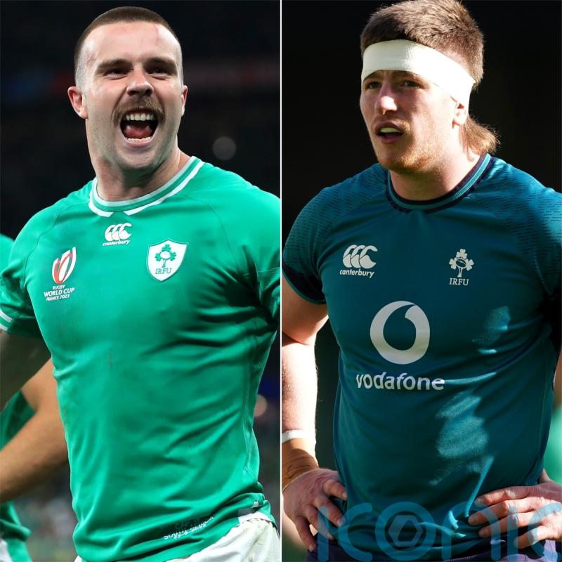 Mack Hansen and Joe McCarthy sign new contracts with Irish Rugby Football Union