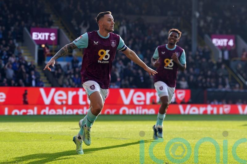Burnley keep pressure on Championship top two as they ease past 10-man Luton