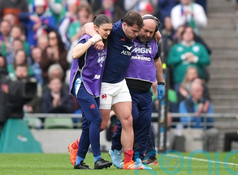 Fabien Galthie furious over Antoine Dupont injury as France demolish Ireland