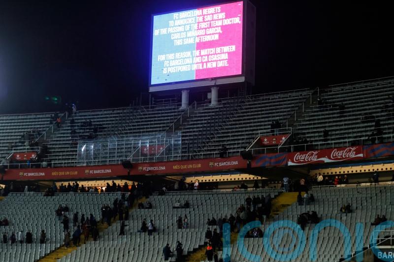 Barcelona president Joan Laporta pays tribute to &lsquo;loved&rsquo; Carles Minarro Garcia