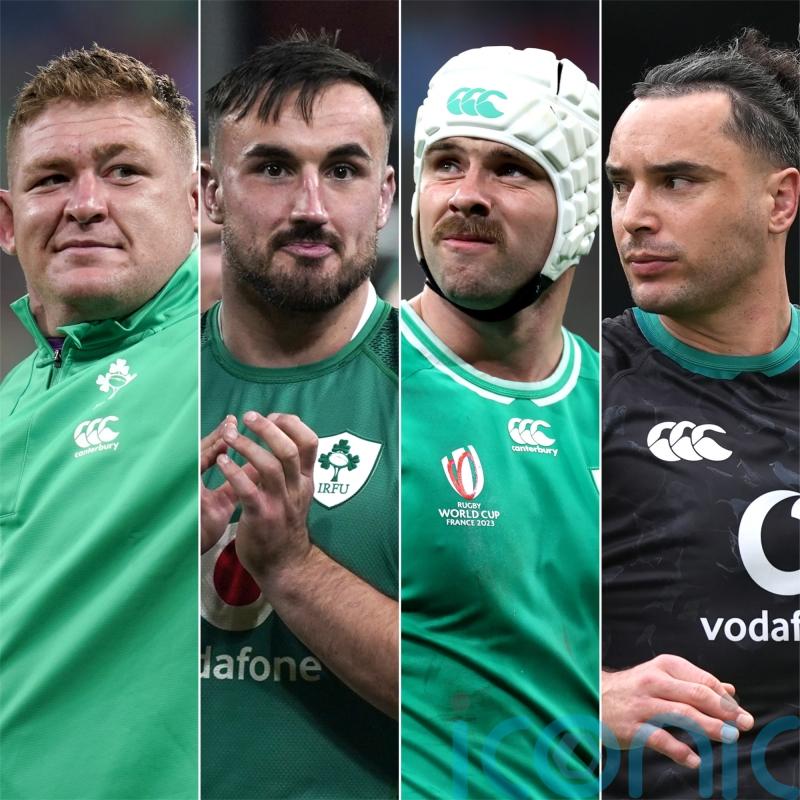 Ireland quartet set to be fit to face Italy in Six Nations
