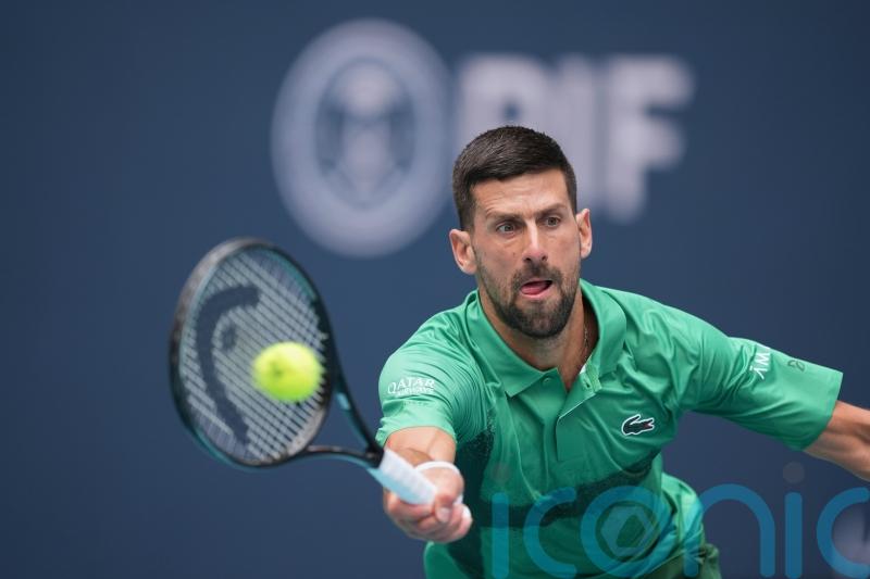 Novak Djokovic closes in on 100th career title by reaching Miami Open final